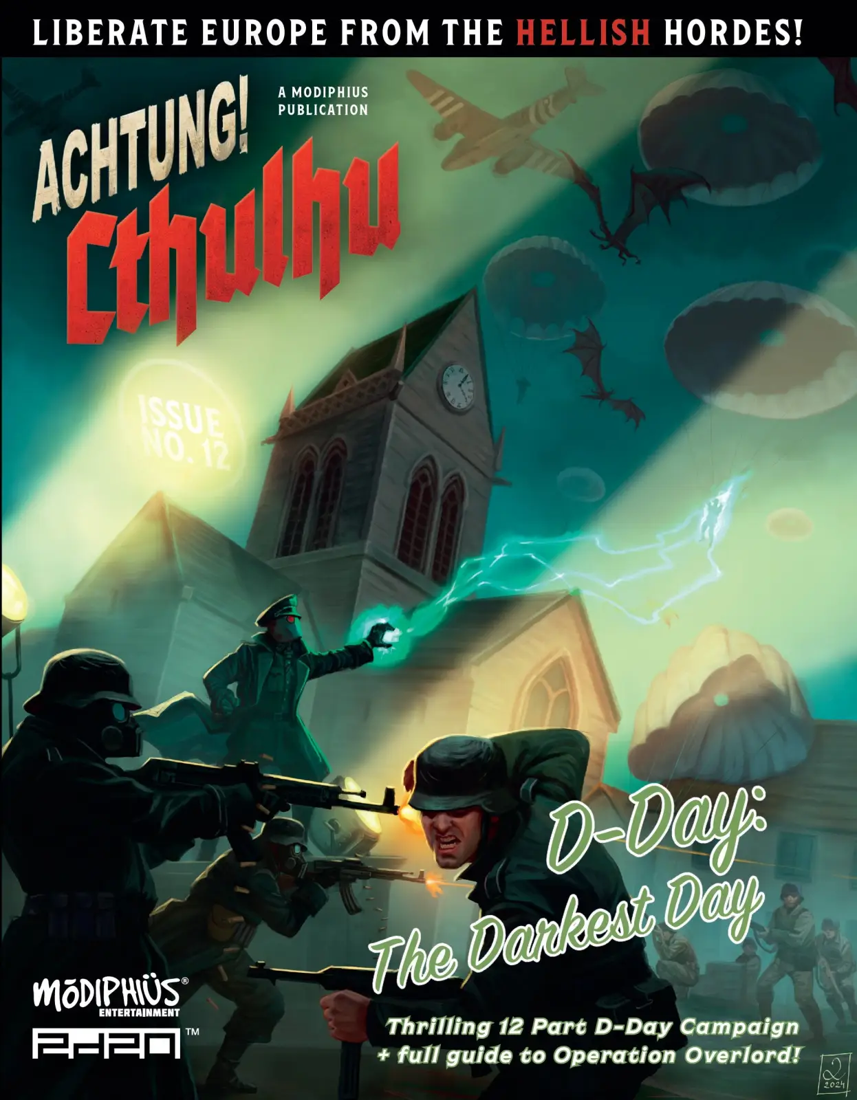 Achtung! Cthulhu 2d20: D-Day - The Darkest Day (EN)