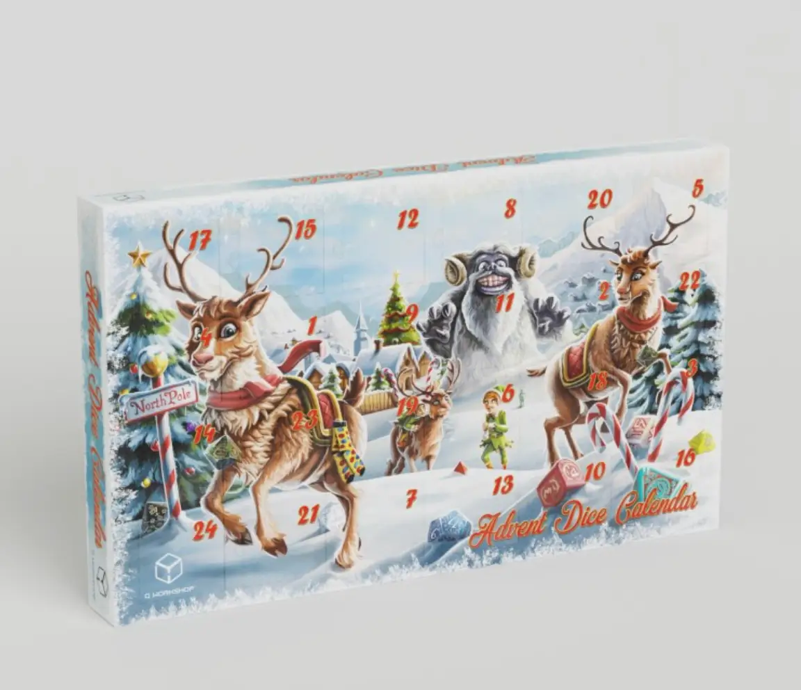 Advent Dice Calendar (Q Workshop)
