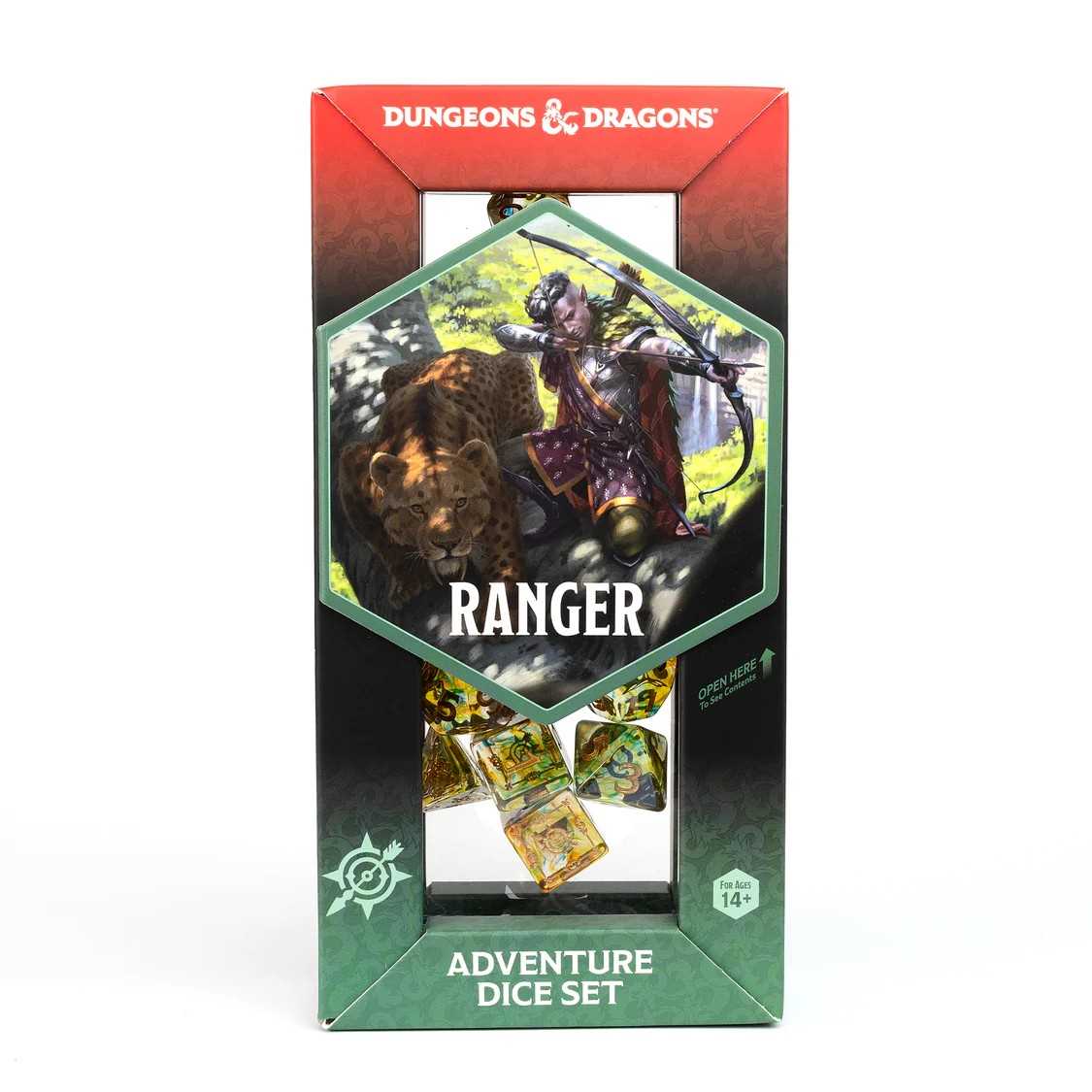 Adventure Dice Set: Dungeons & Dragons - Ranger (Gold)