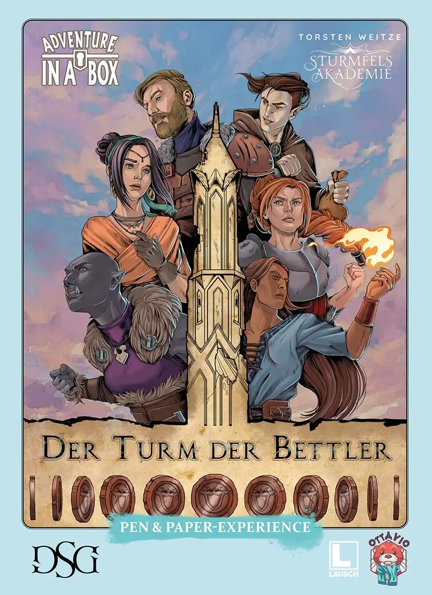 Adventure in a Box: Sturmfels Akademie - Der Turm der Bettler (DE)