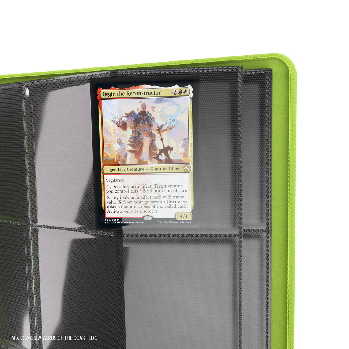 Album: Zip-Up - Magic The Gathering - Secrets of Strixhaven - 18-Pocket - Black/Green - Image 6