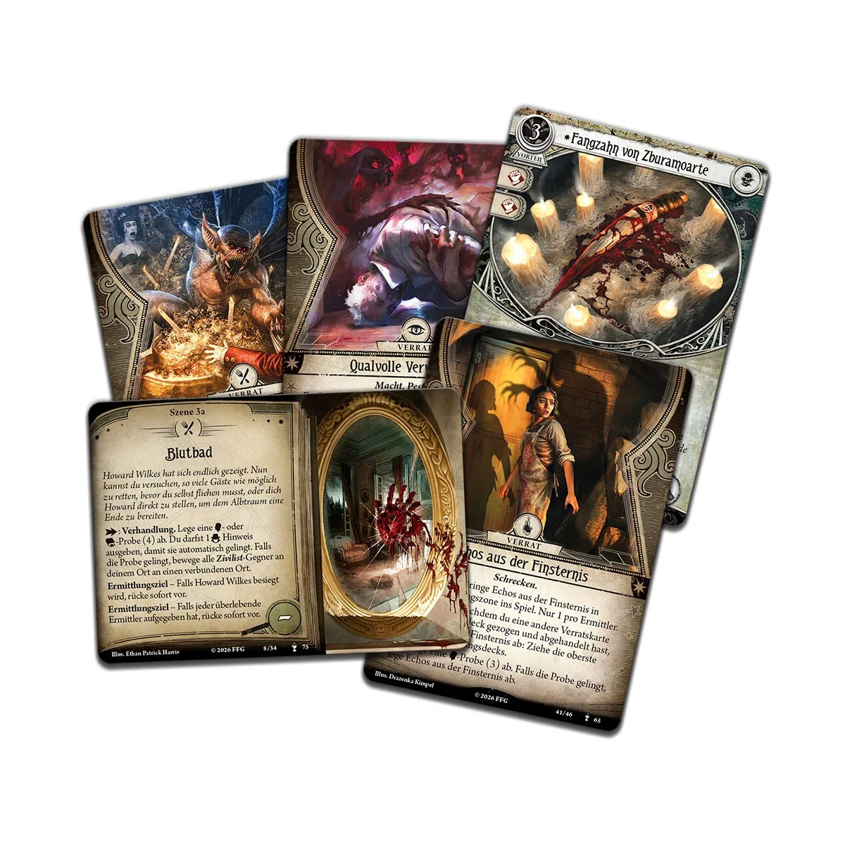 Arkham Horror: Das Kartenspiel - Kampagne - Kinder des Blutes (DE) - Image 3
