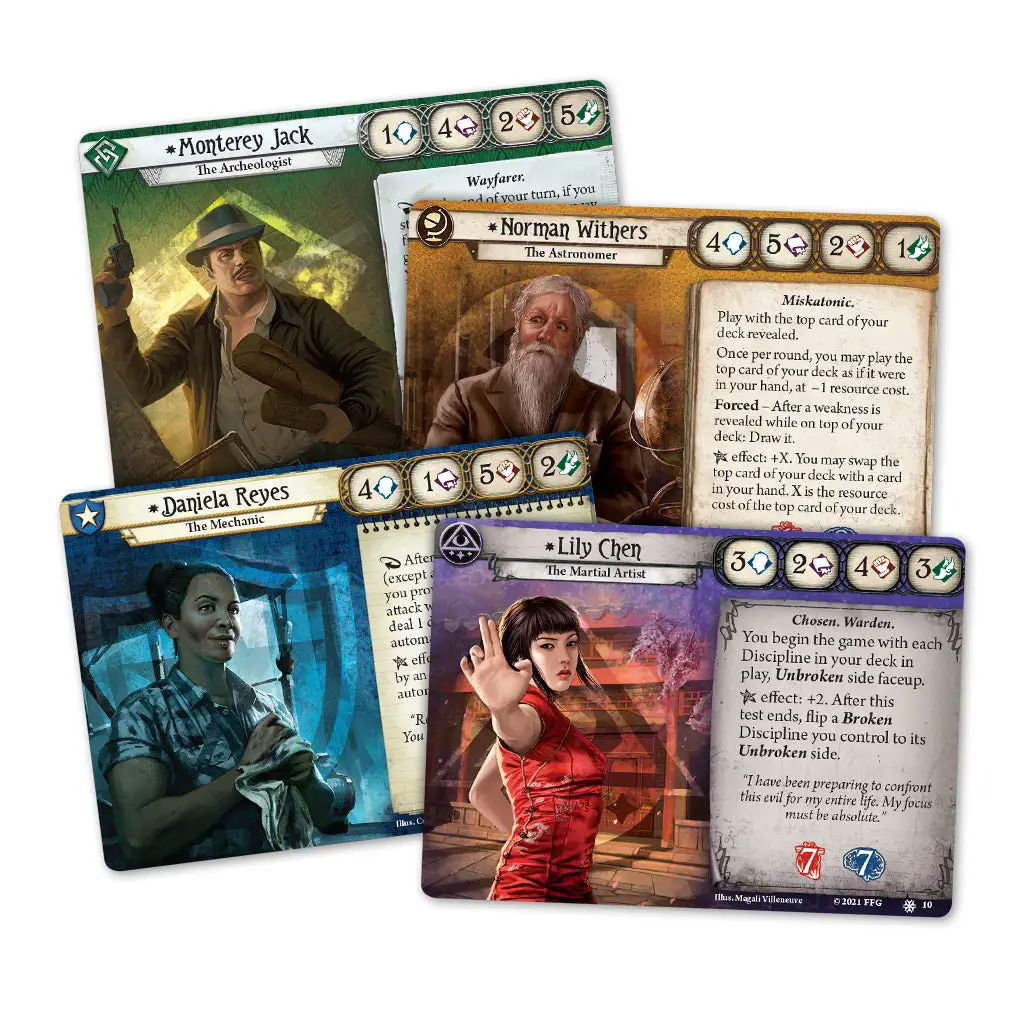 Arkham Horror: The Card Game - Edge of the Earth - Investigators Expansion (EN) - Image 4