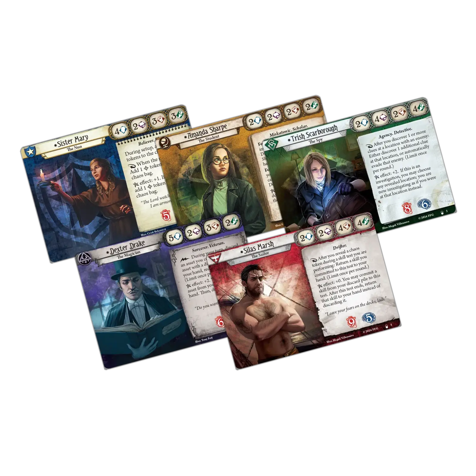 Arkham Horror: The Card Game - Innsmouth Conspiracy - Investigators Expansion (EN) - Image 2