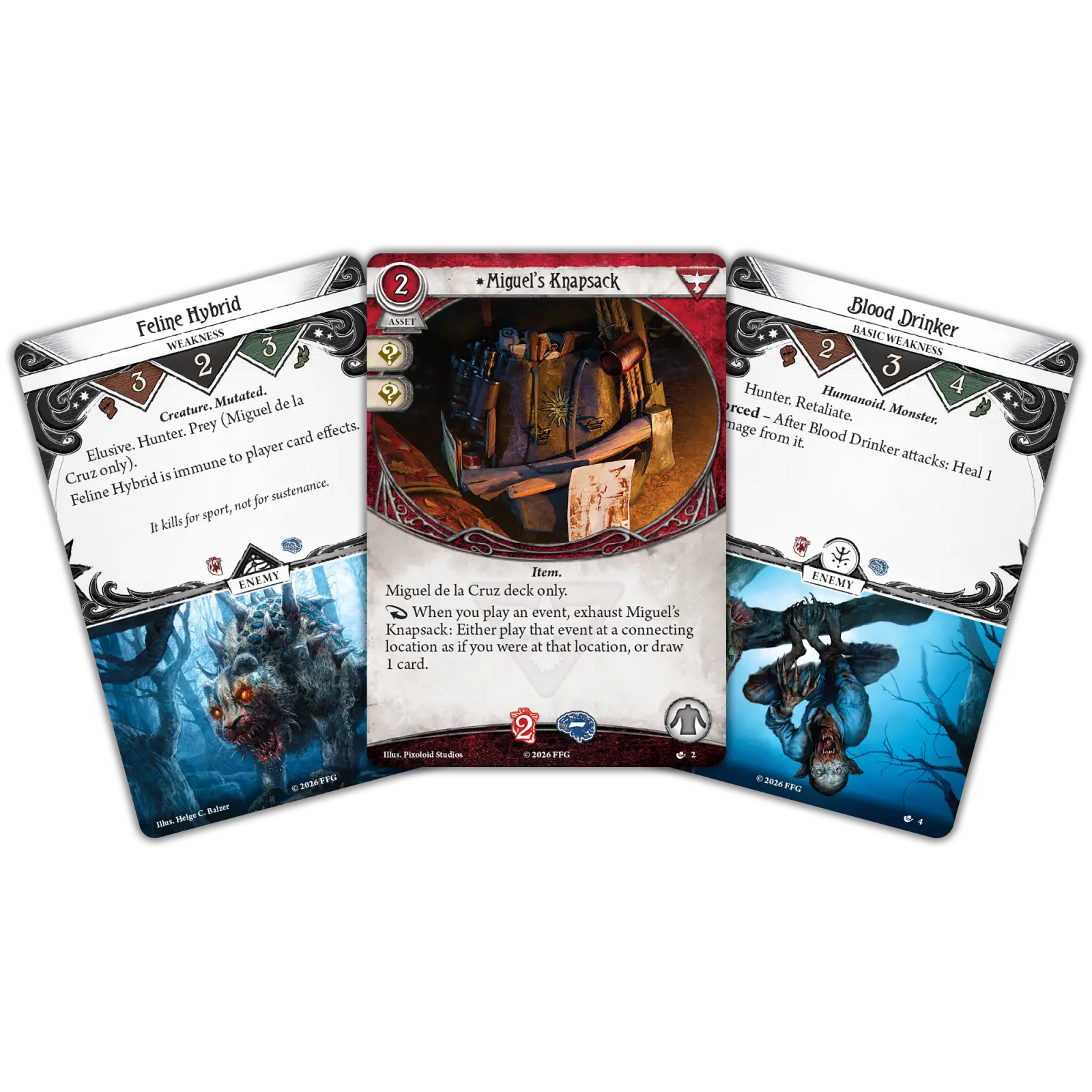 Arkham Horror: The Card Game - Investigator Deck - Miguel de la Cruz (EN) - Image 3