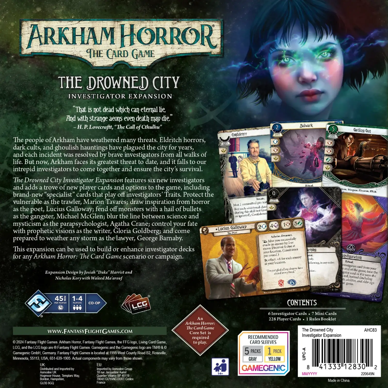 Arkham Horror: The Card Game - The Drowned City - Investigators Expansion (EN) - Image 2
