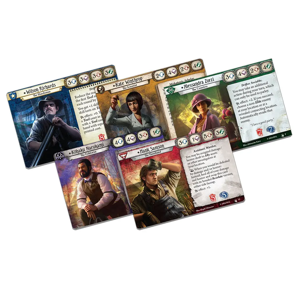 Arkham Horror: The Card Game - The Feast of Hemlock Vale - Investigators Expansion (EN) - Image 2