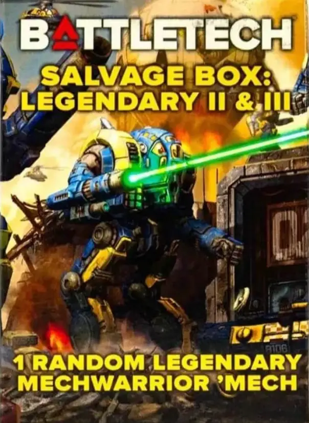 BattleTech: Salvage Blind Box - Legendary II & III (EN)