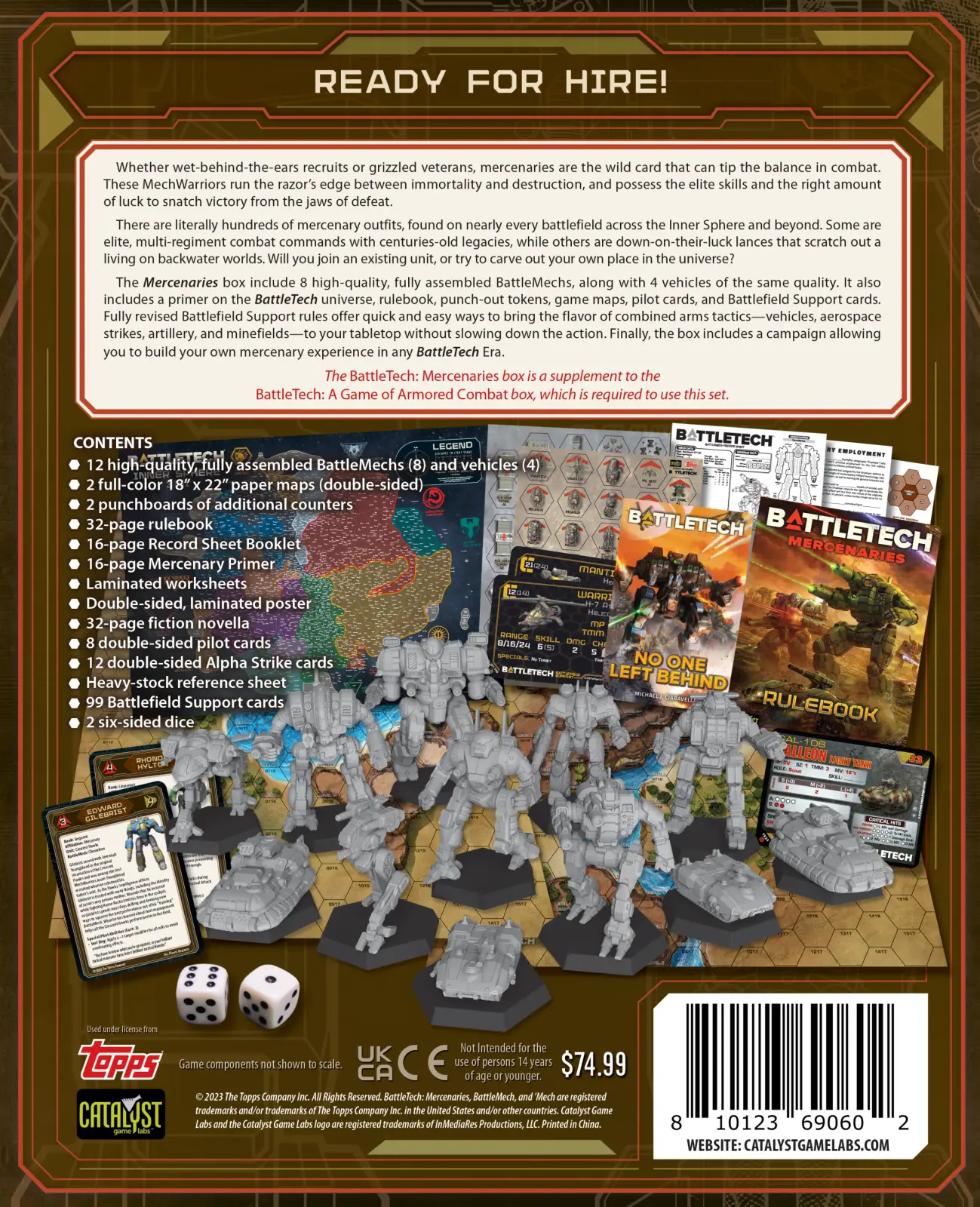 BattleTech: Mercenaries Box – Limited Edition (EN) - Image 3