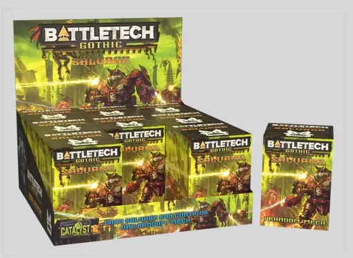 BattleTech: Salvage Blind Box - Gothic (EN)