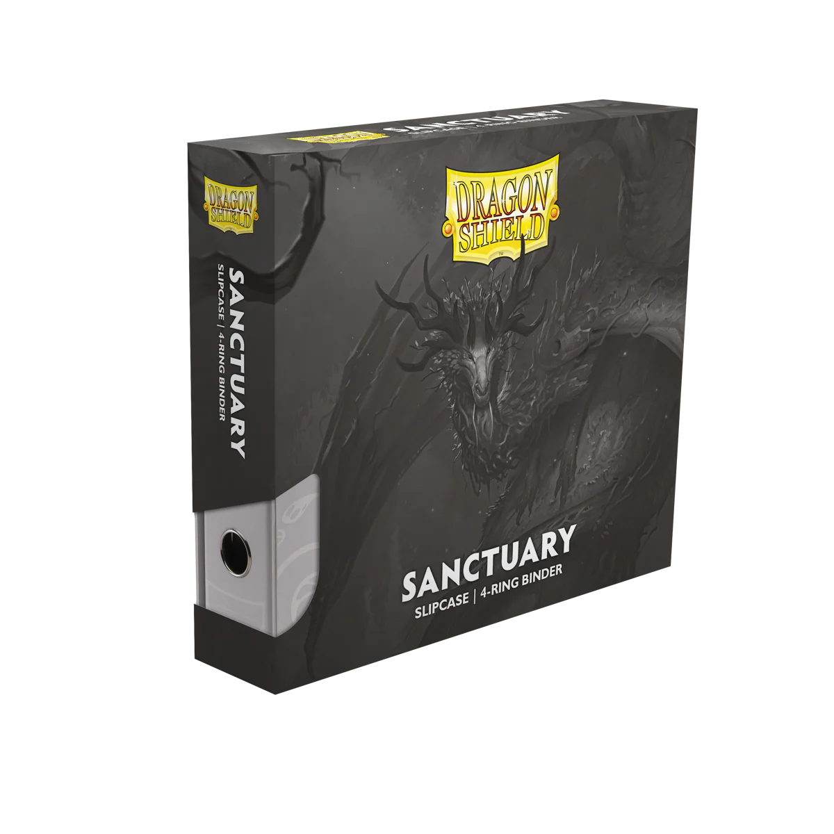 Binder: Dragon Shield - Sanctuary - Slipcase 4-Ring Binder - White