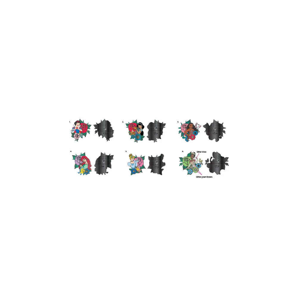 Blind Box: Loungefly - Pins - Disney Princess Tattoo - Image 2