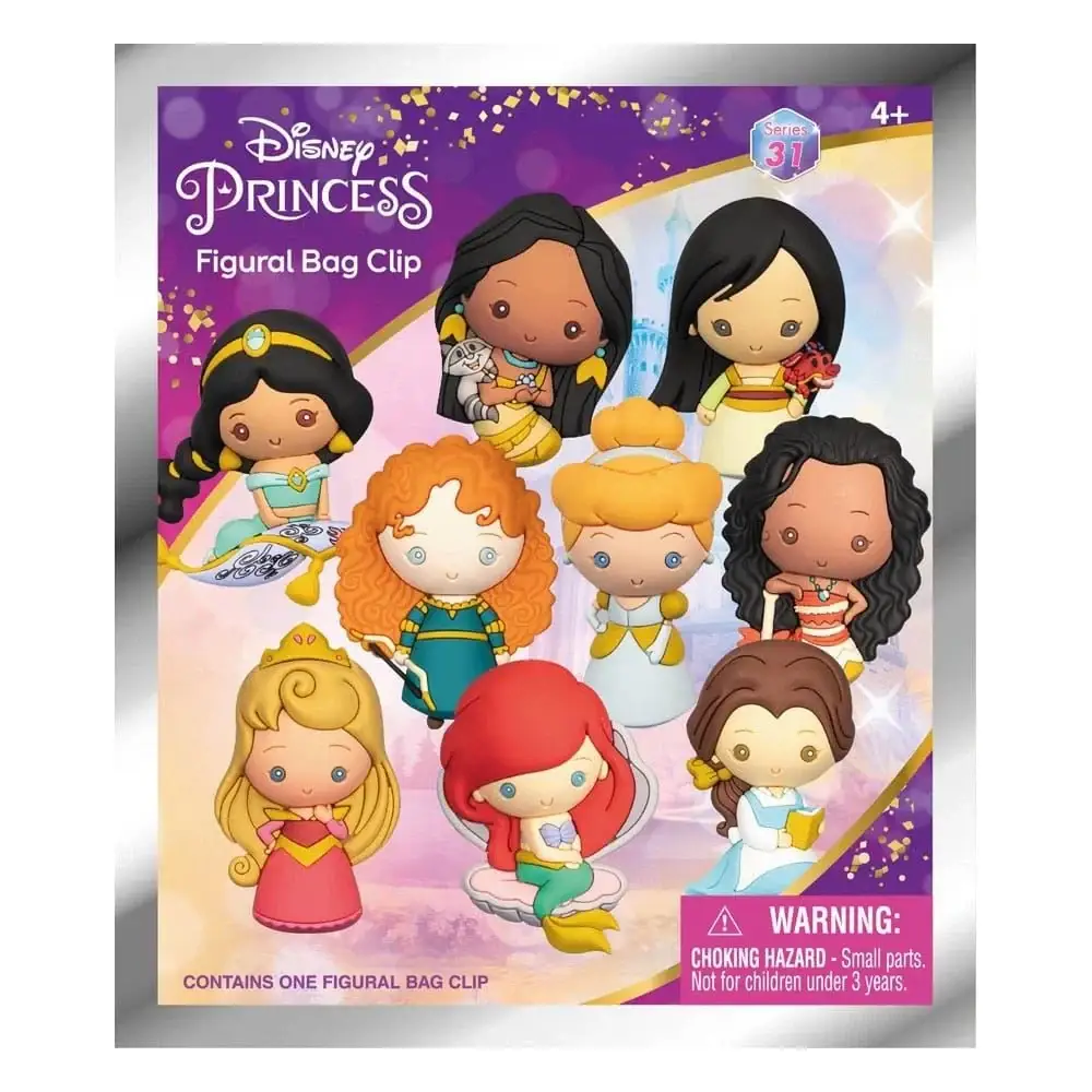 Blind Box: PVC Bag Clips - Disney - Ultimate Princess (Series 31)