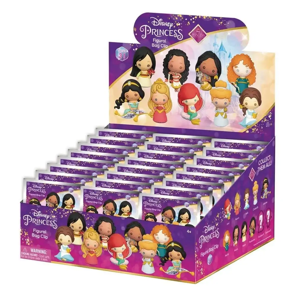 Blind Box: PVC Bag Clips - Disney - Ultimate Princess (Series 31) - Image 2
