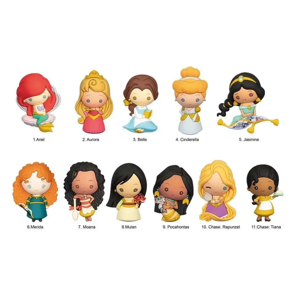 Blind Box: PVC Bag Clips - Disney - Ultimate Princess (Series 31) - Image 3