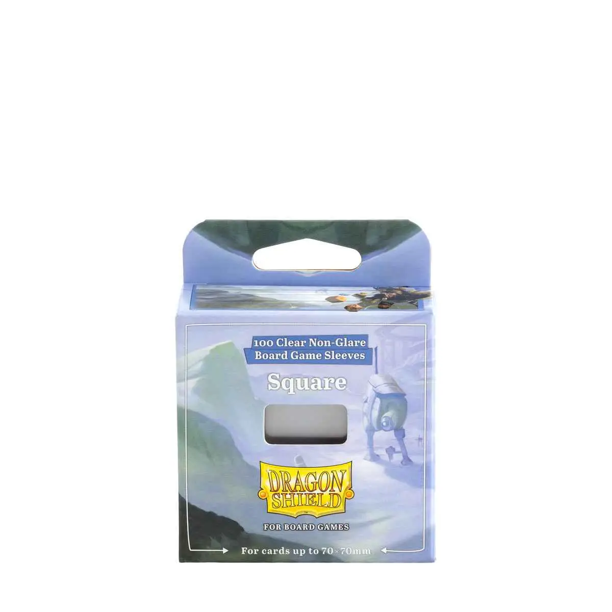 Board Game Sleeves: Clear/Non Glare - Square (100)