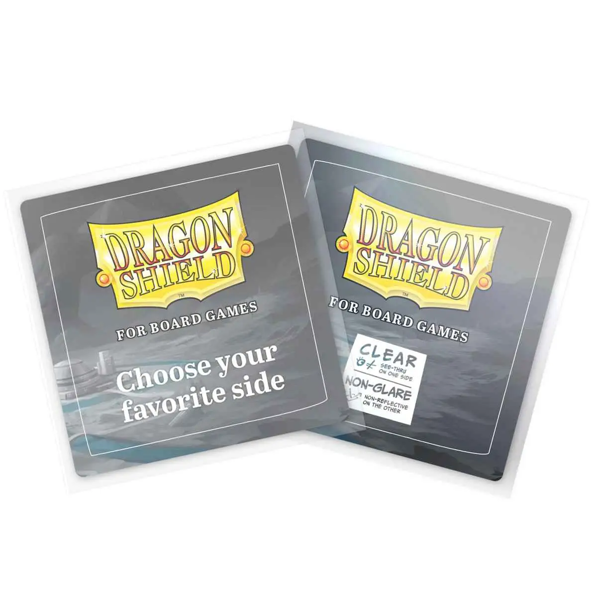 Board Game Sleeves: Clear/Non Glare - Square (100) - Image 5