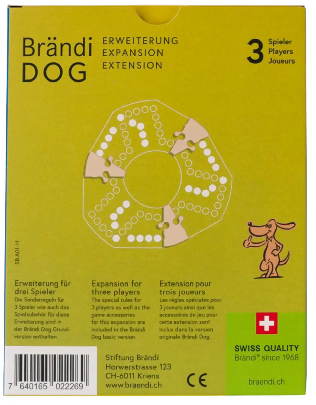 Brändi Dog Expansion for 3 players - Image 3