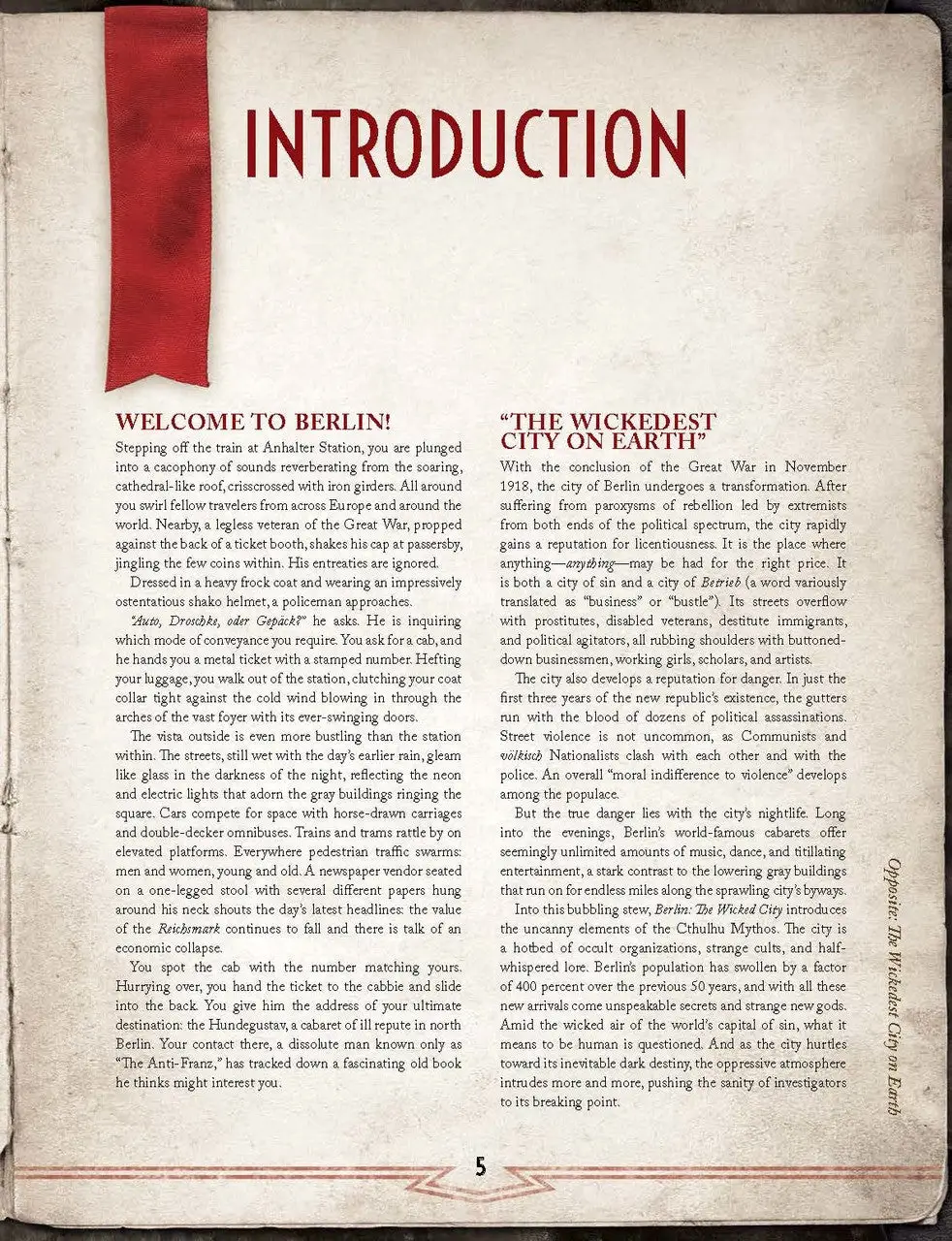 Call of Cthulhu RPG: Berlin - The Wicked City (EN) - Image 4