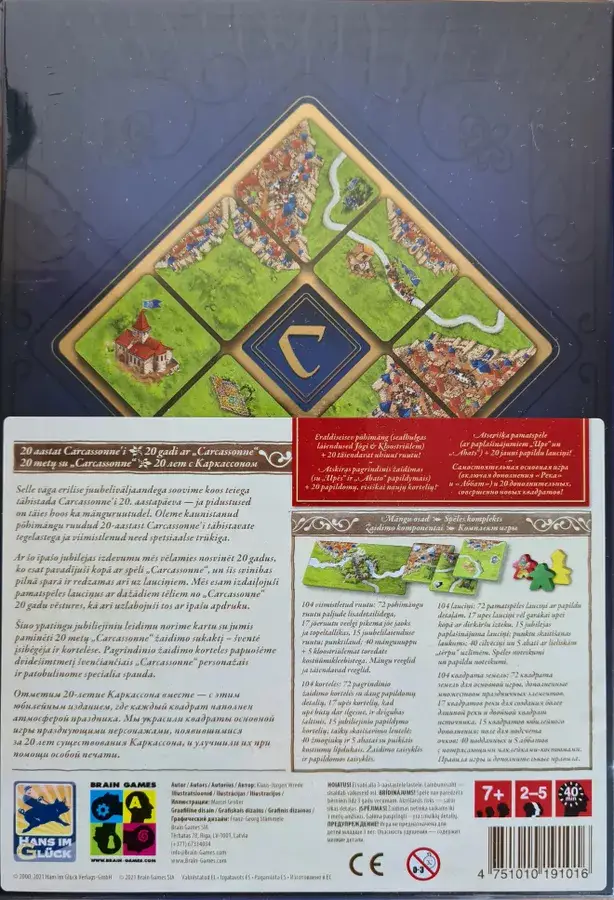 Carcassonne: 20th Anniversary Edition (EN) - Image 4