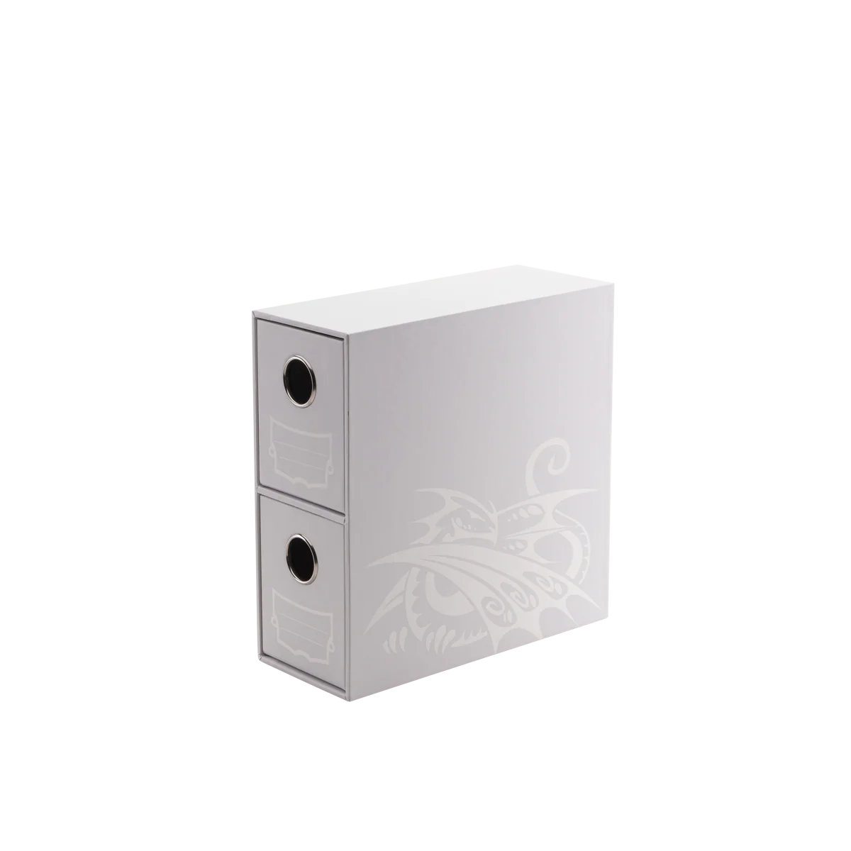 Card Drawers: Dragon Shield - Fortress - 2 Card - Vertical - White - Image 2