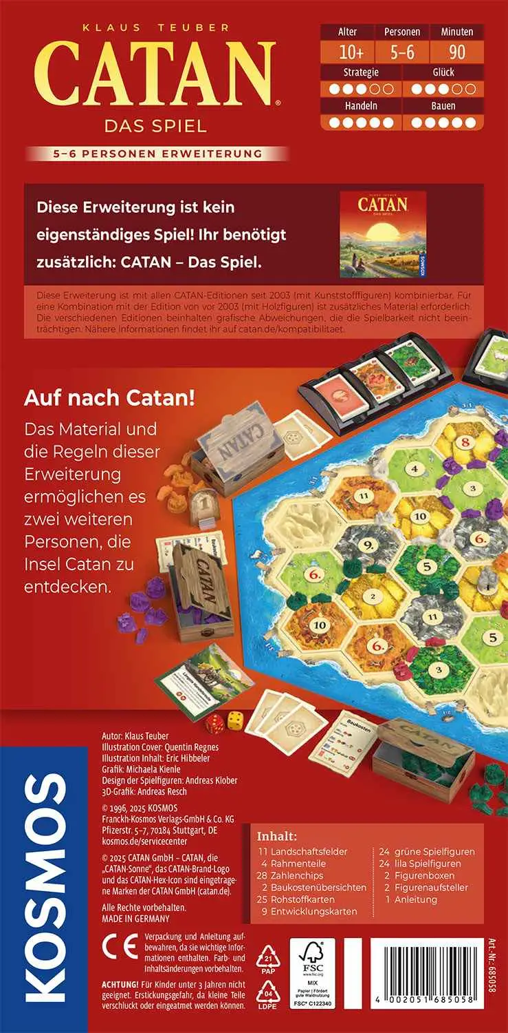 Catan: 5-6 Spieler (DE) - Image 2
