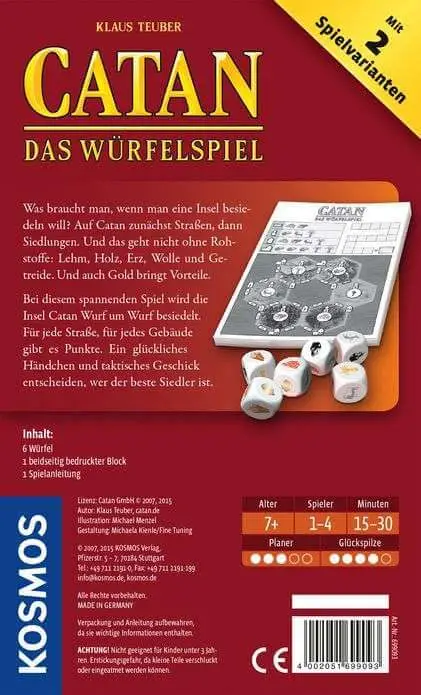 Catan: Das Würfelspiel (DE) - Image 3