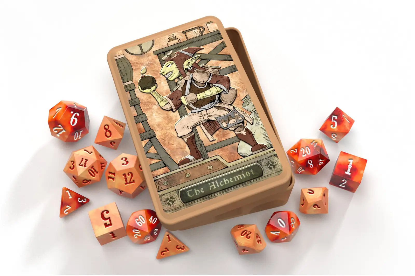 Class-Specific Dice Set: Alchemist (Pathfinder)