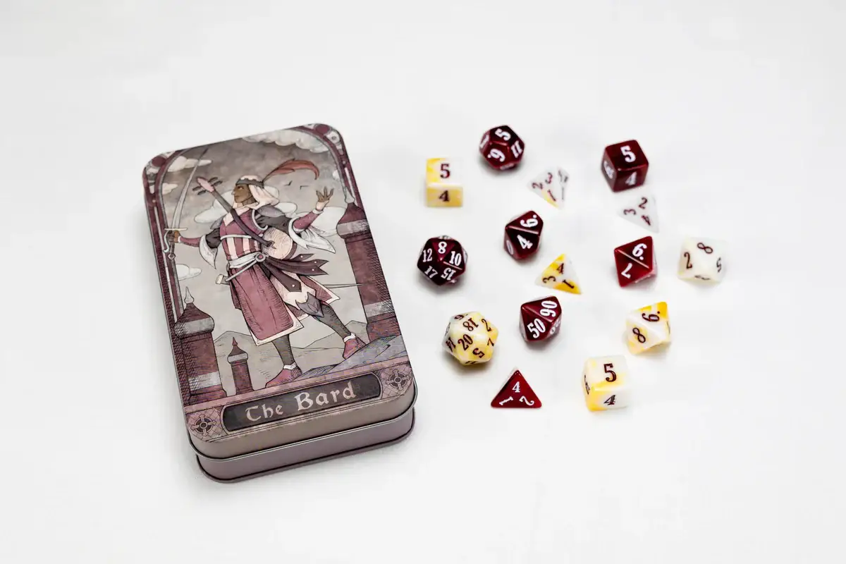 Class-Specific Dice Set: Bard (Pathfinder) - Image 2