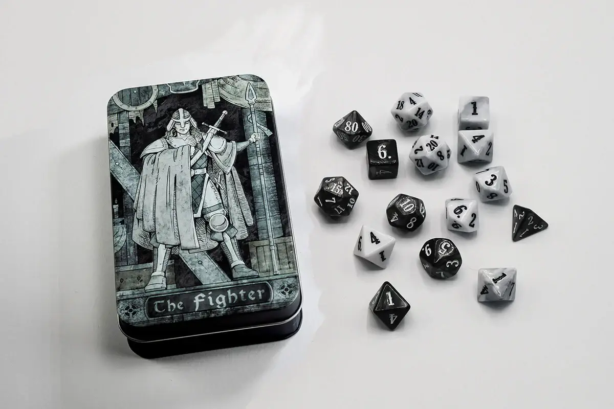 Class-Specific Dice Set: Fighter (Pathfinder) - Image 2