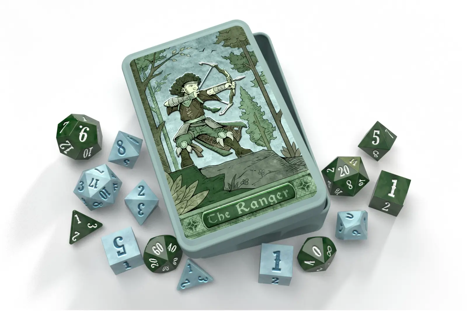 Class-Specific Dice Set: Ranger (Pathfinder & 5E)