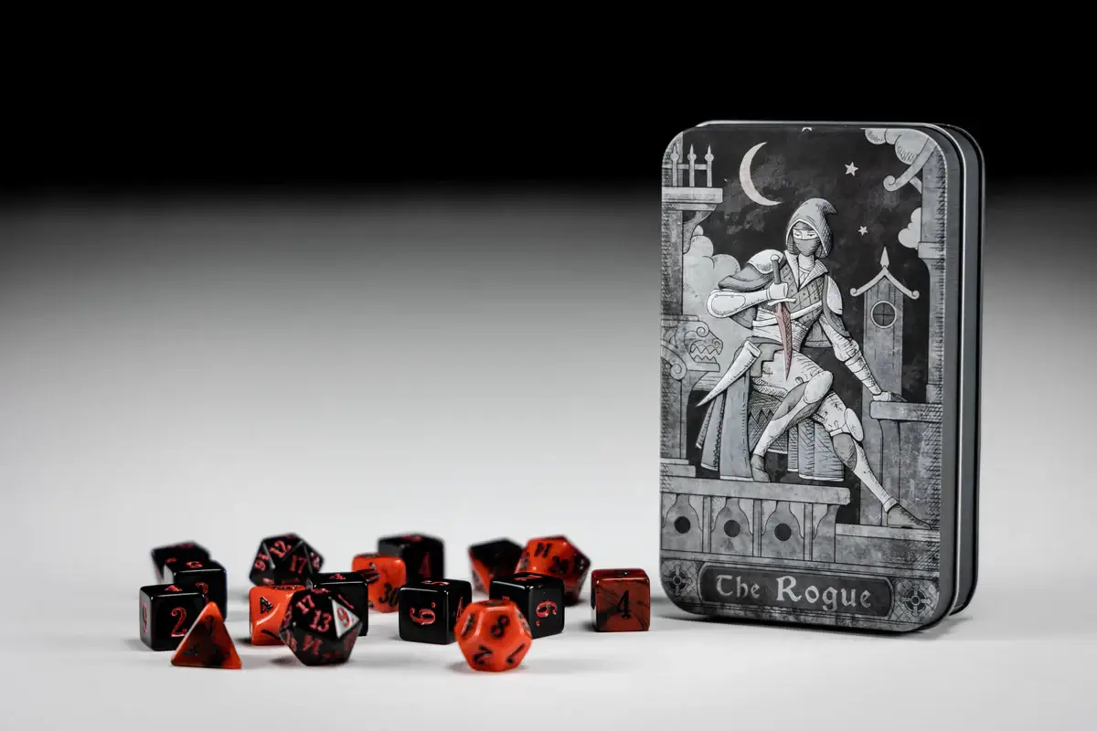 Class-Specific Dice Set: Rogue (Pathfinder & 5E) - Image 2