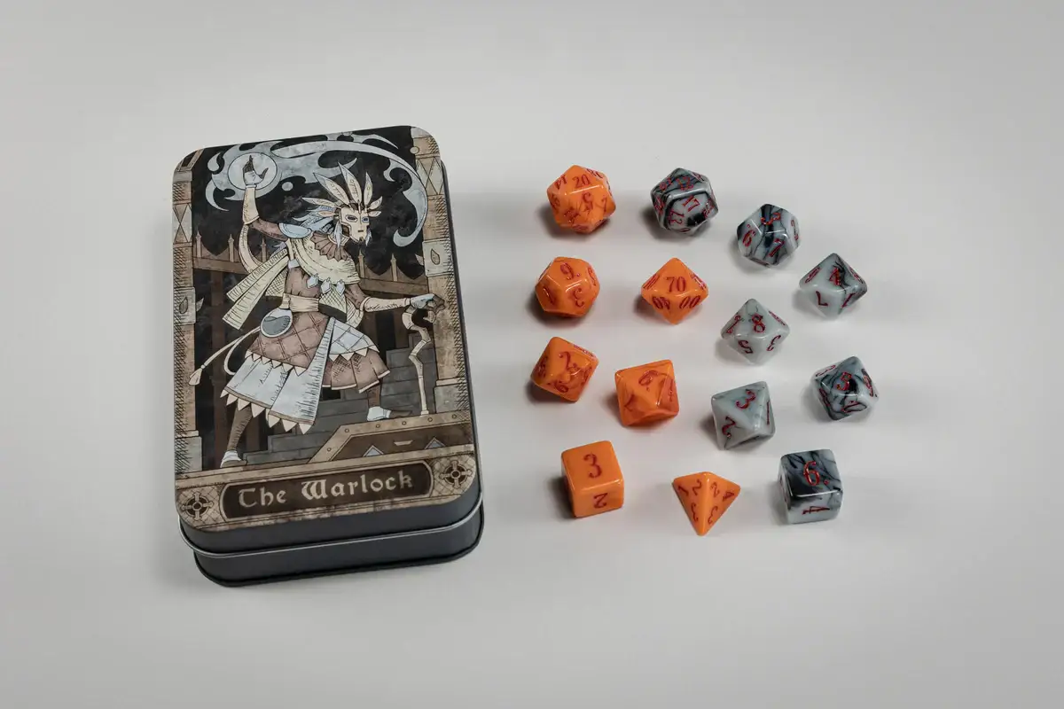 Class-Specific Dice Set: Warlock (5E) - Image 2