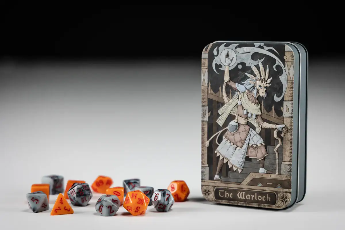 Class-Specific Dice Set: Warlock (5E) - Image 3