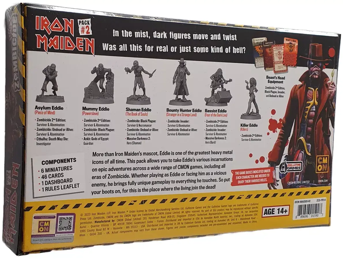 CMON - Iron Maiden - Character Pack #2 (EN) - Image 2