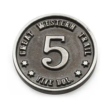 Coins: Great Western Trail - Argentina - Metal - Image 3