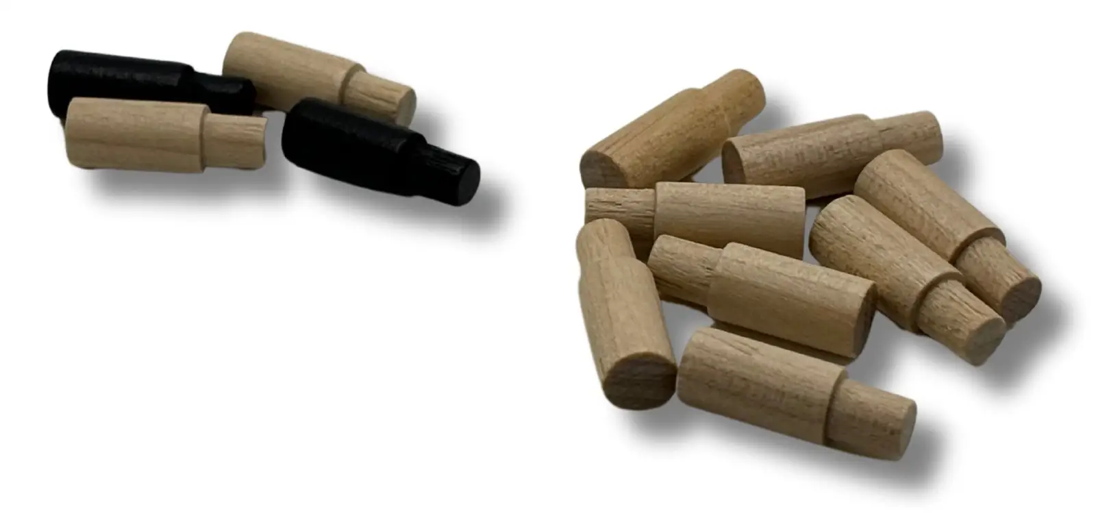 Crokinole: Magnetic Clasp Storage Box, 2 Pegs Scoring Track & 28 discs - Image 4