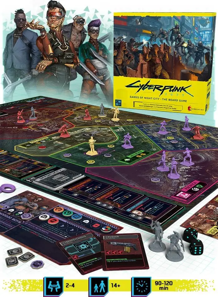 Cyberpunk 2077: Gangs of Night City - The Board Game (EN) - Image 2
