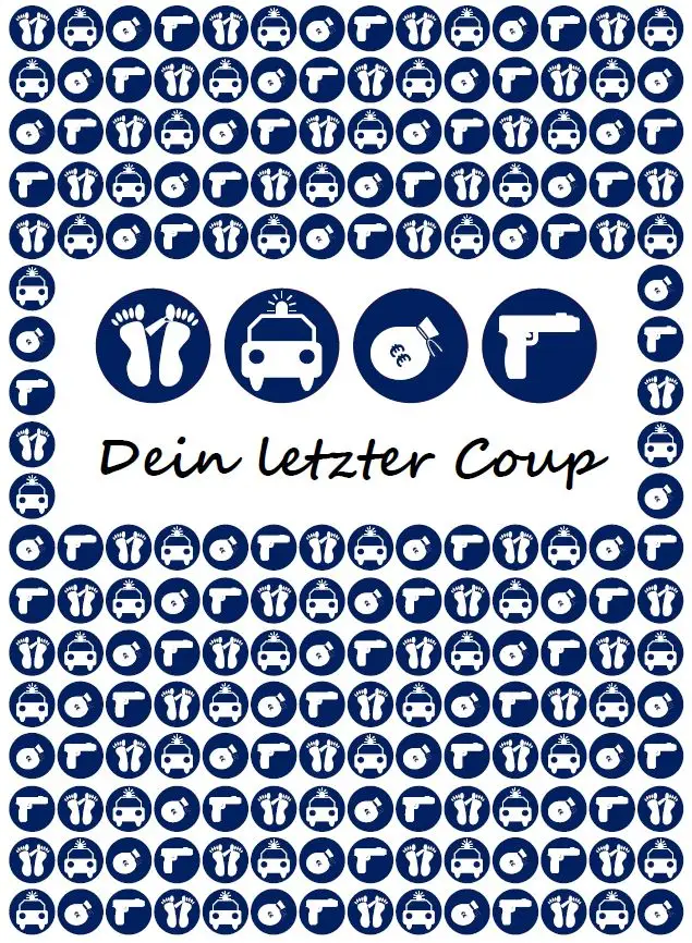 Dein letzter Coup Krimi-Dinner Spiel für 4 Personen (DE)