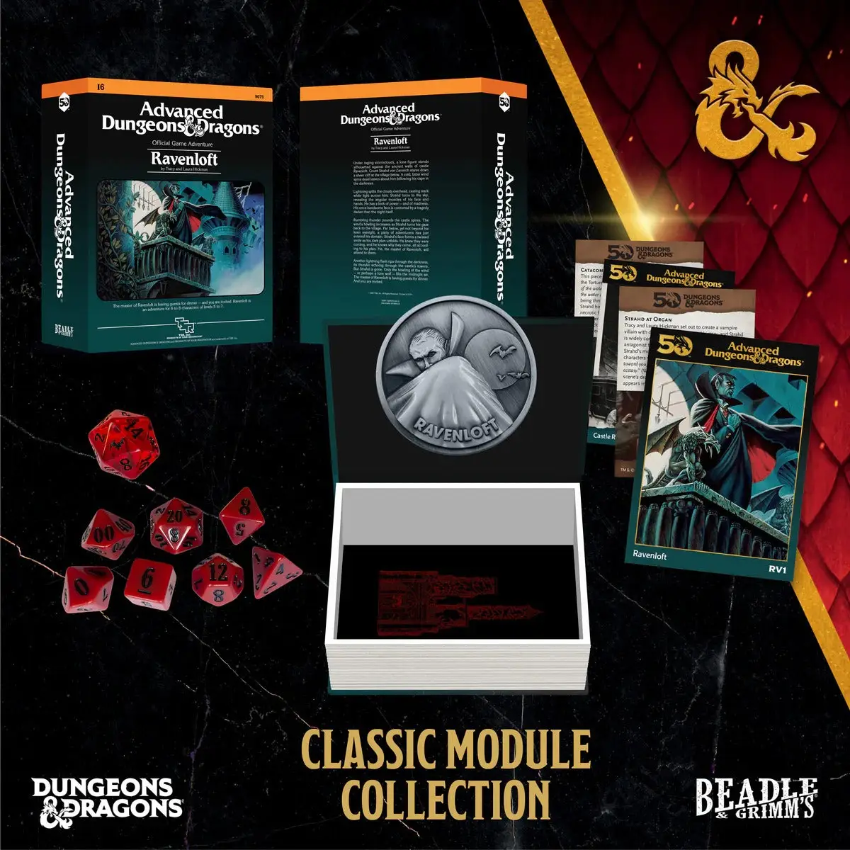 Dice Set: D&D Classic Module - Ravenloft - Image 2