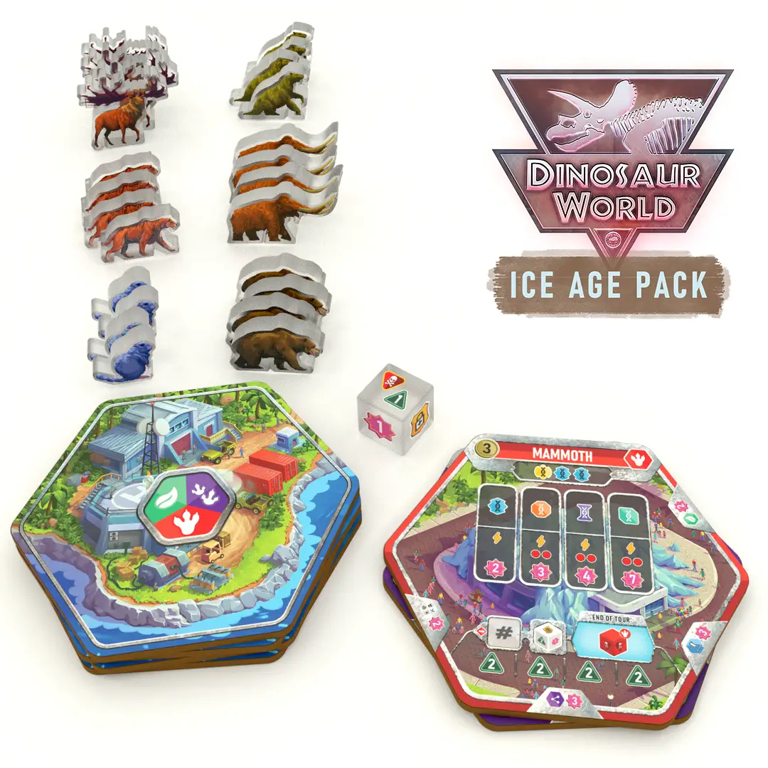 Dinosaur World: Ice Age Pack Kickstarter Edition (EN) - Image 2