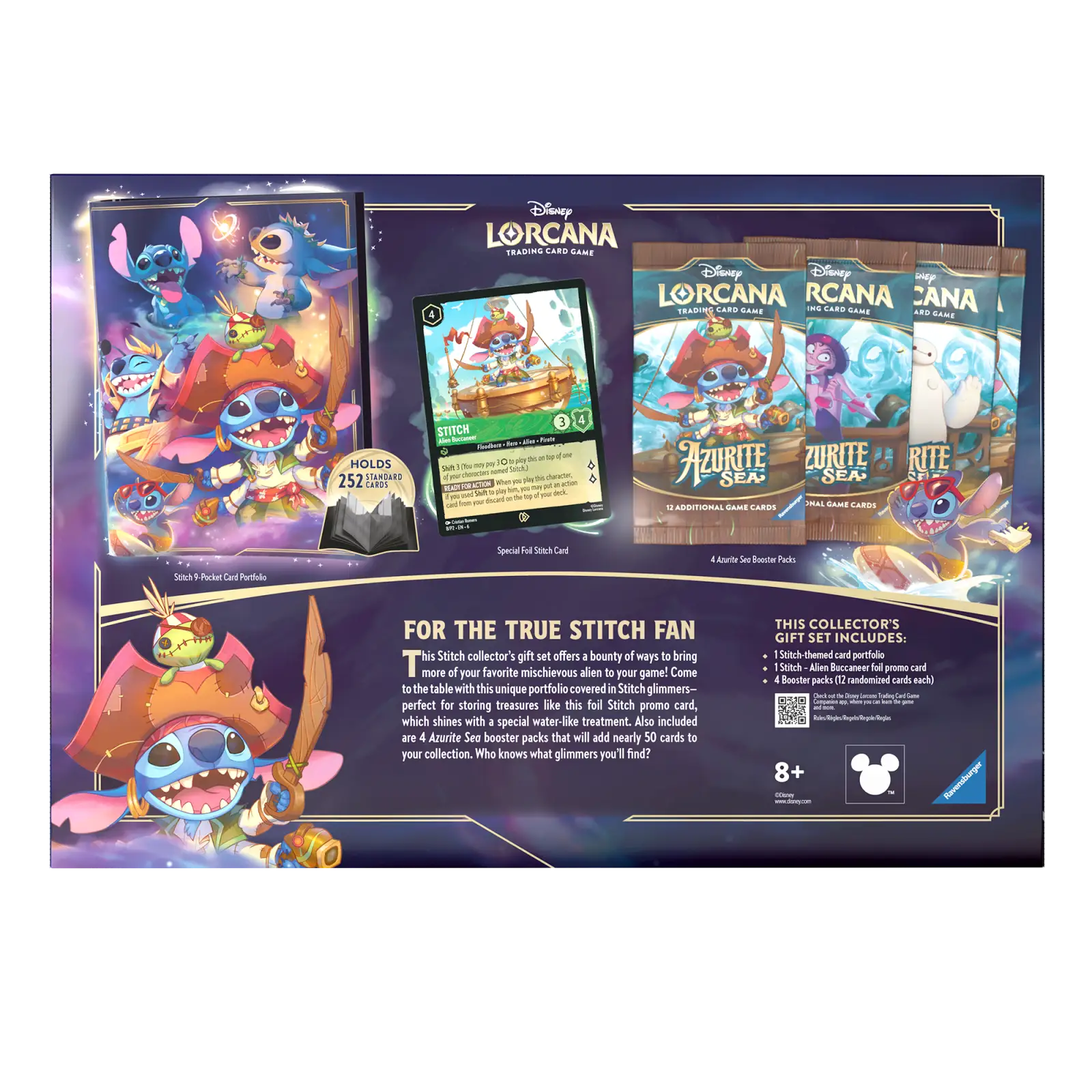 Disney Lorcana: Azurite Sea - Stitch - Gift Set (EN) - Image 2