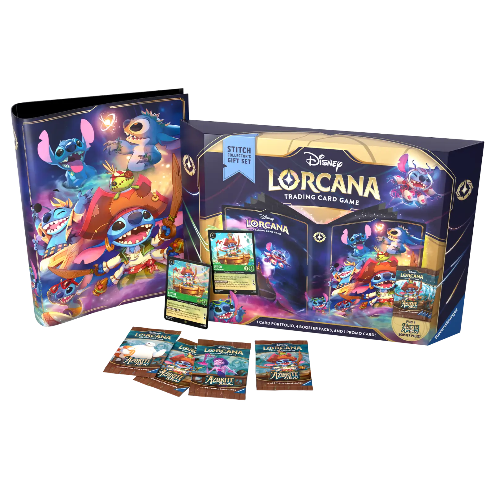 Disney Lorcana: Azurite Sea - Stitch - Gift Set (EN) - Image 3