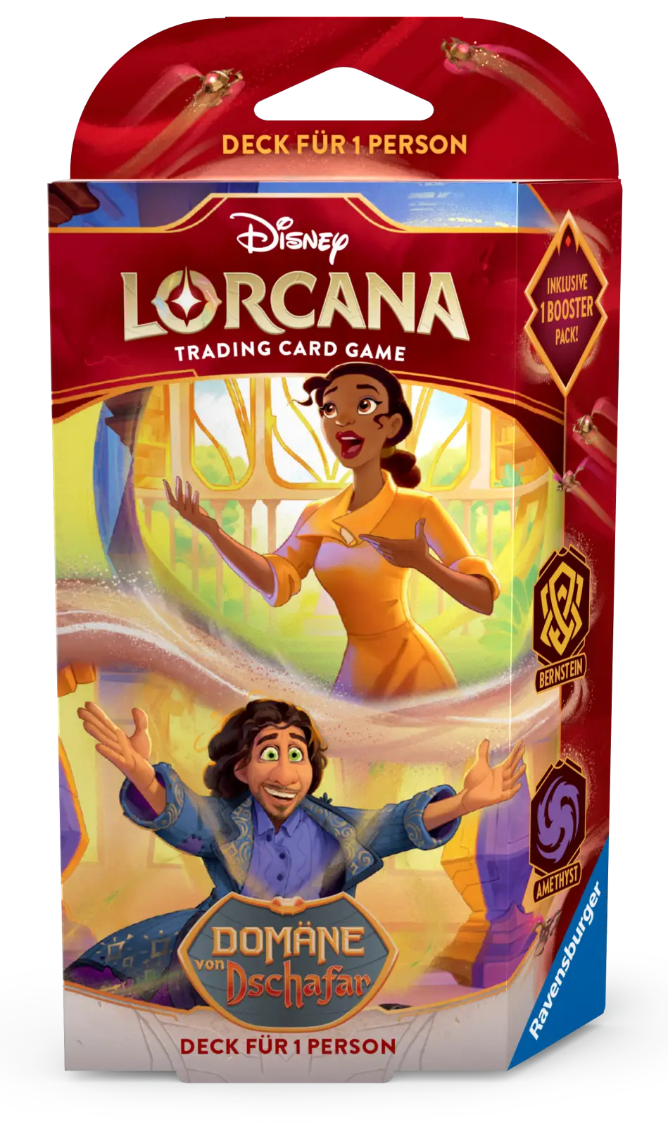 Disney Lorcana: Domäne von Dschafar - Bernstein/Amethyst - Starter Deck (DE)