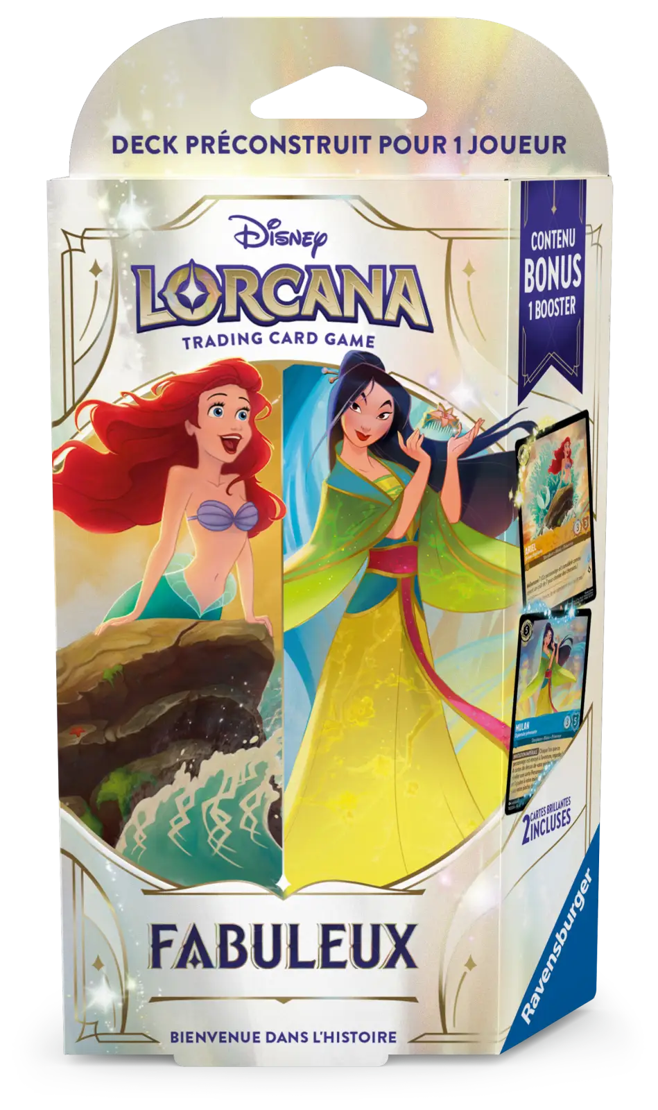 Disney Lorcana: Fabuleux - Ambre/Saphir- Starter Deck (FR)