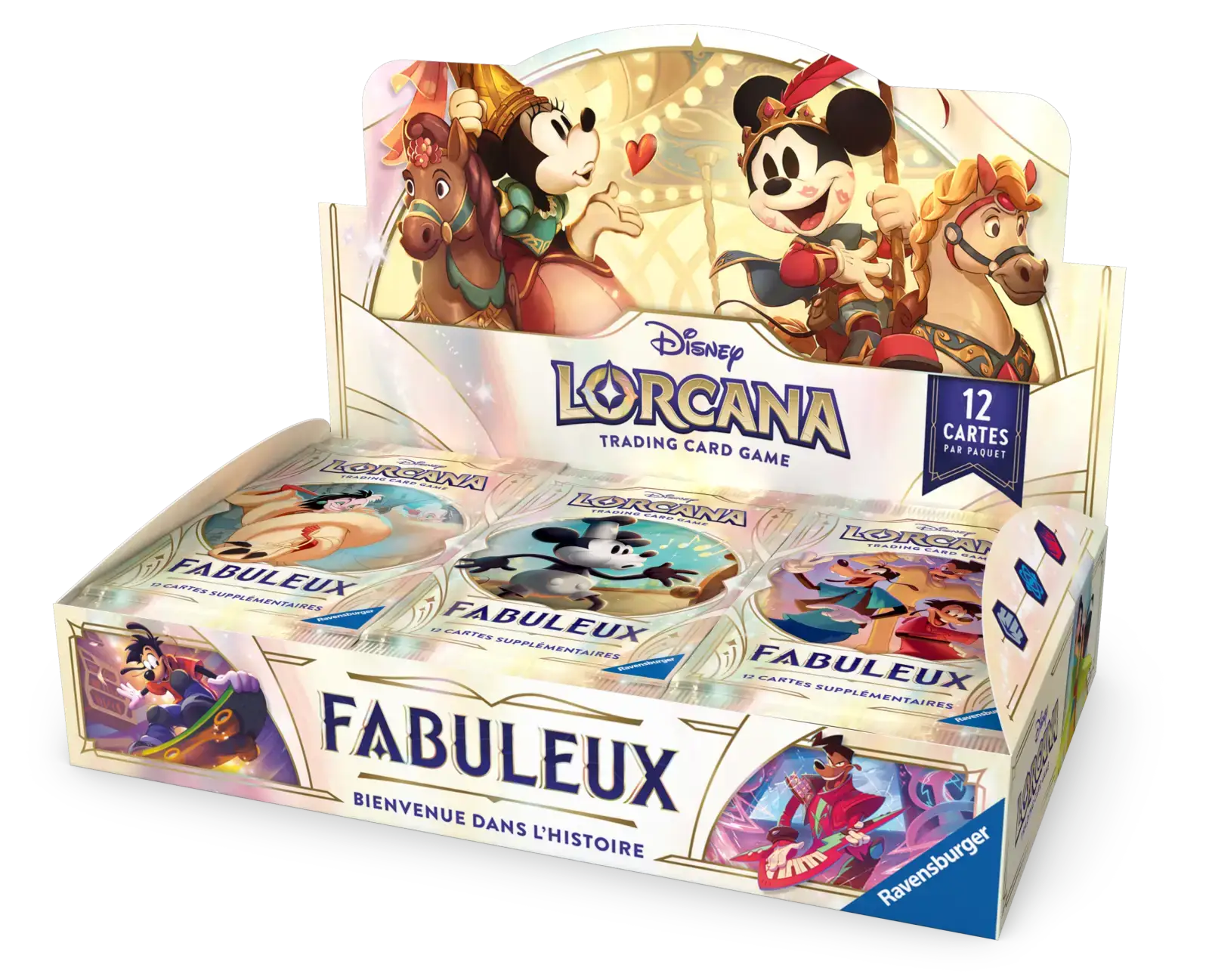 Disney Lorcana: Fabuleux - Booster Display Case (4 Displays) (FR)