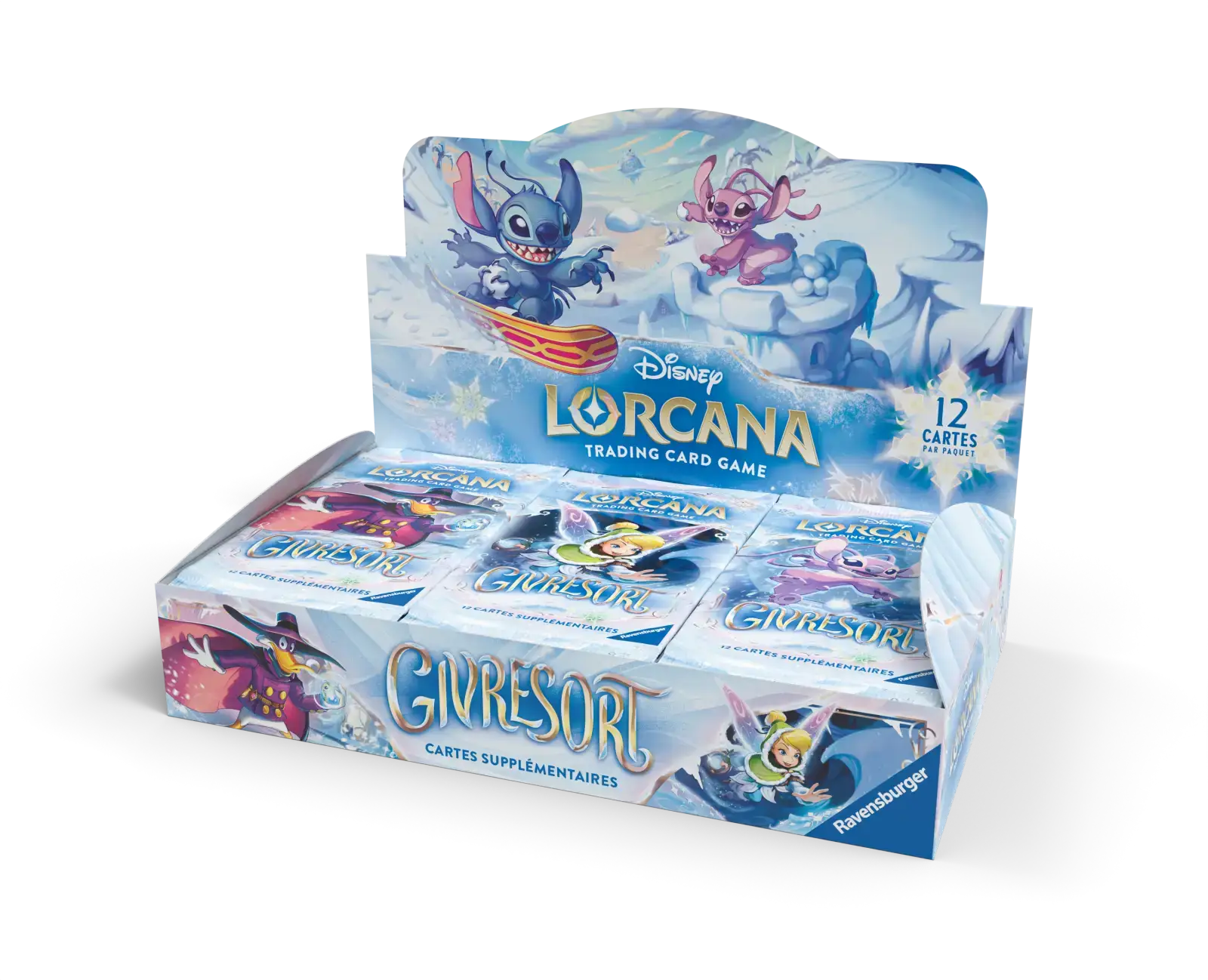 Disney Lorcana: Givresort - Booster Display Case (4 Displays) (FR)