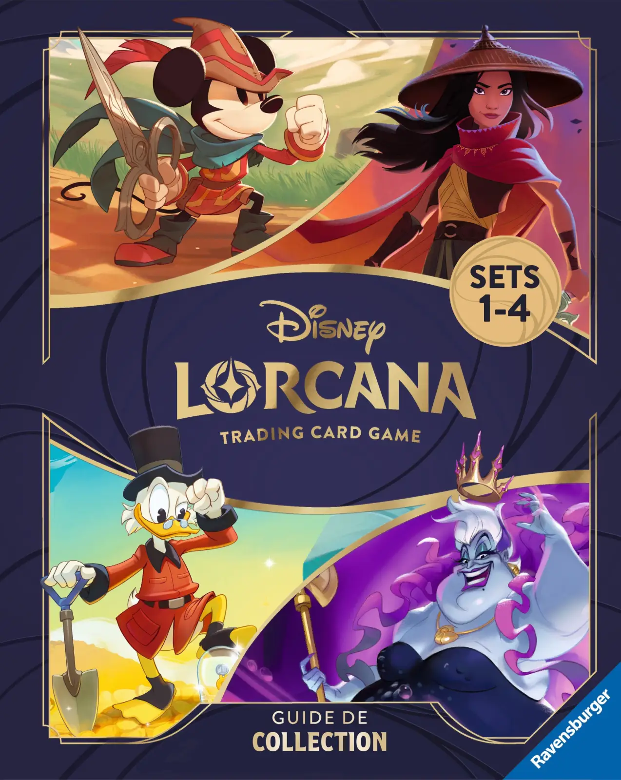 Disney Lorcana: Guide de collection - Sets 1 - 4 (FR)