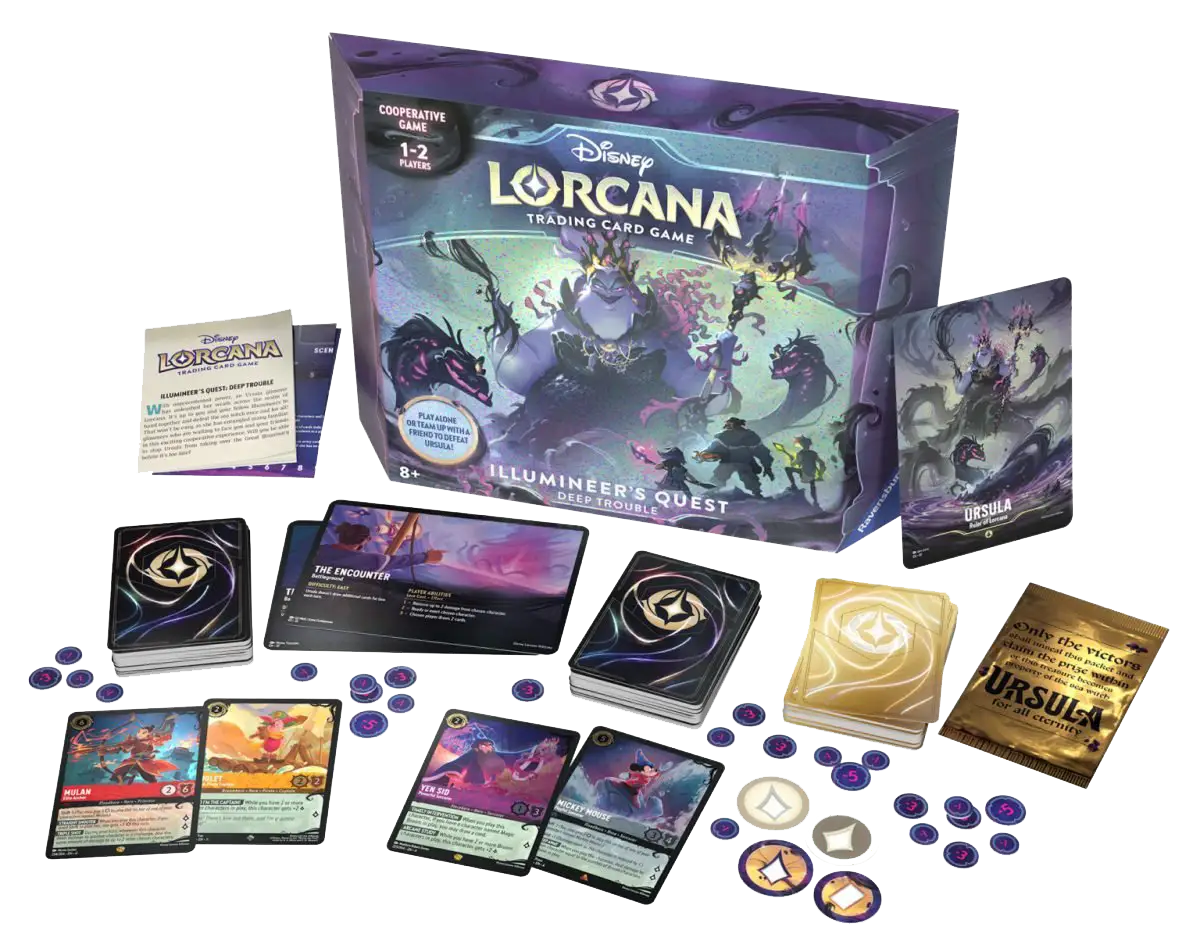 Disney Lorcana: Ursula's Return - Illumineer’s Quest - Deep Trouble (EN) - Image 3