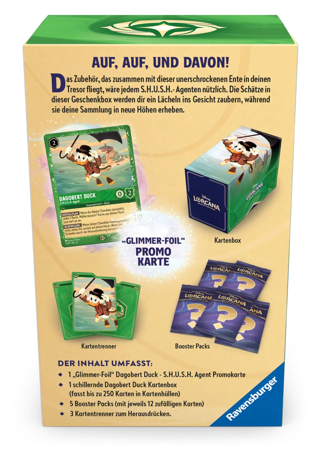 Disney Lorcana: Winterzauber - Dagobert Duck - Gift Set (DE) - Image 2